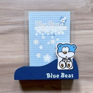 Morning Glory - Blue Bear Photo Frame